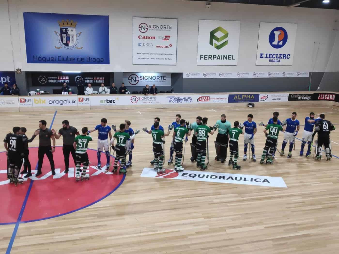 HC Braga recebe Sporting este sábado às 17h00