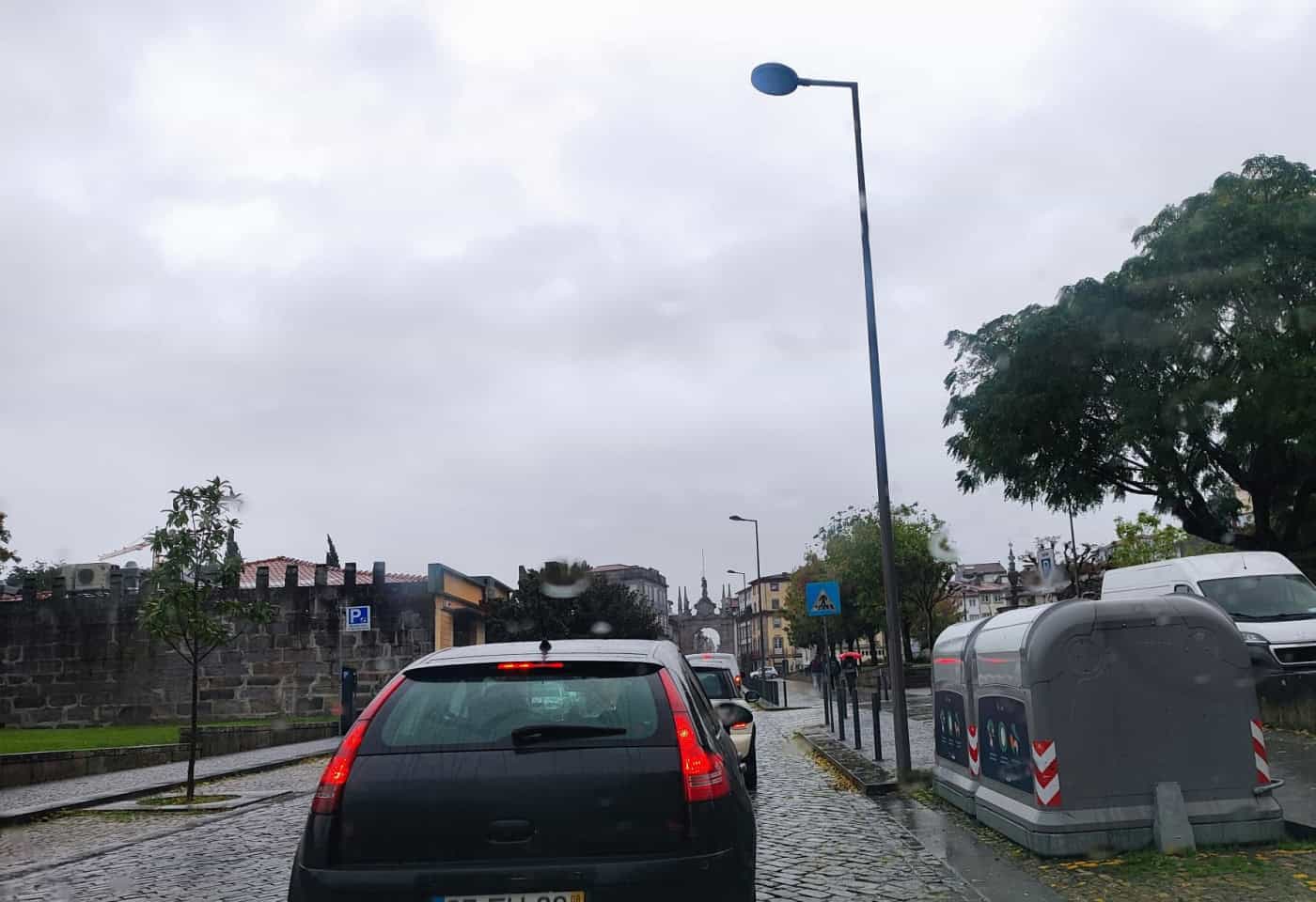 Trânsito condicionado nas vias principais e secundárias em Braga