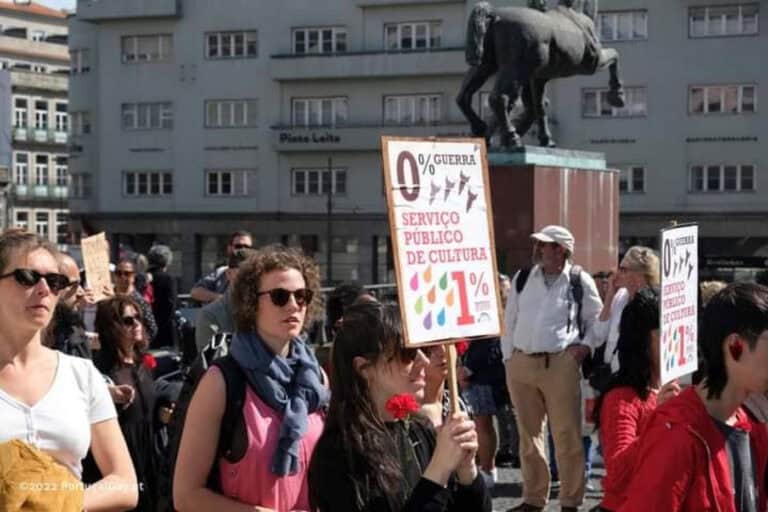 Setor da Cultura convoca protesto para 09 de novembro em Lisboa&nbsp;