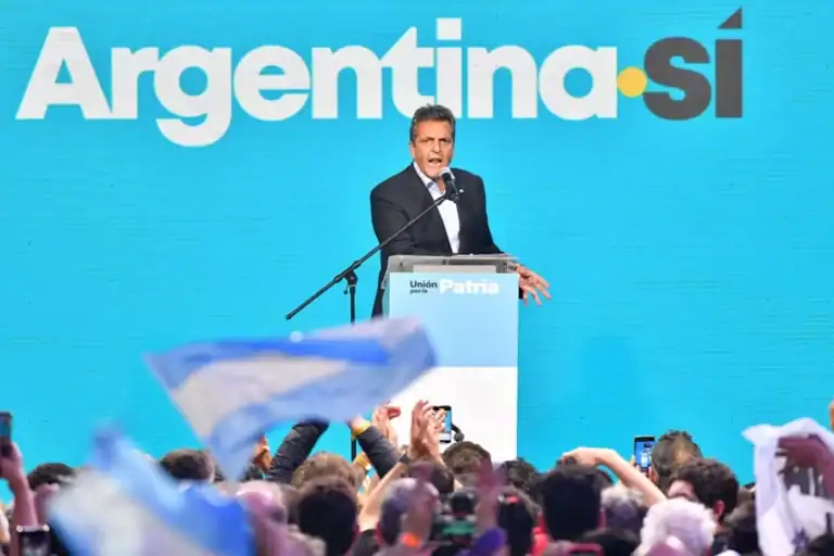 Sergio Massa promete formar governo de unidade nacional na Argentina&nbsp;