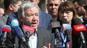 Telavive recusa vistos a representantes da ONU após declarações de Guterres&nbsp;