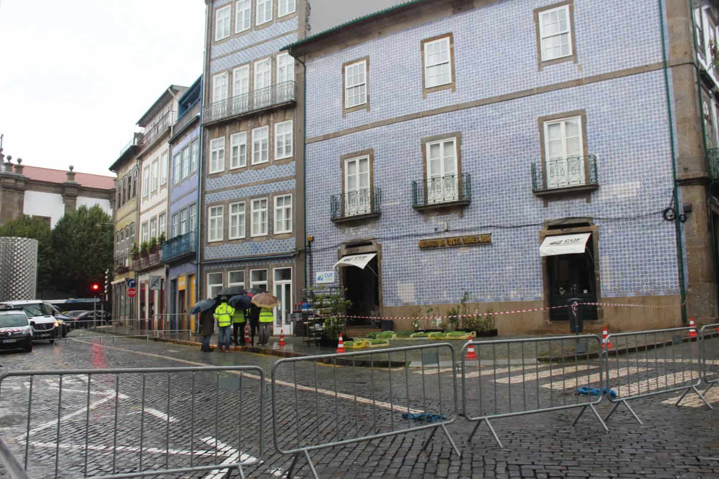 15 pessoas evacuadas de prédio junto à CMB por risco de desmoronamento