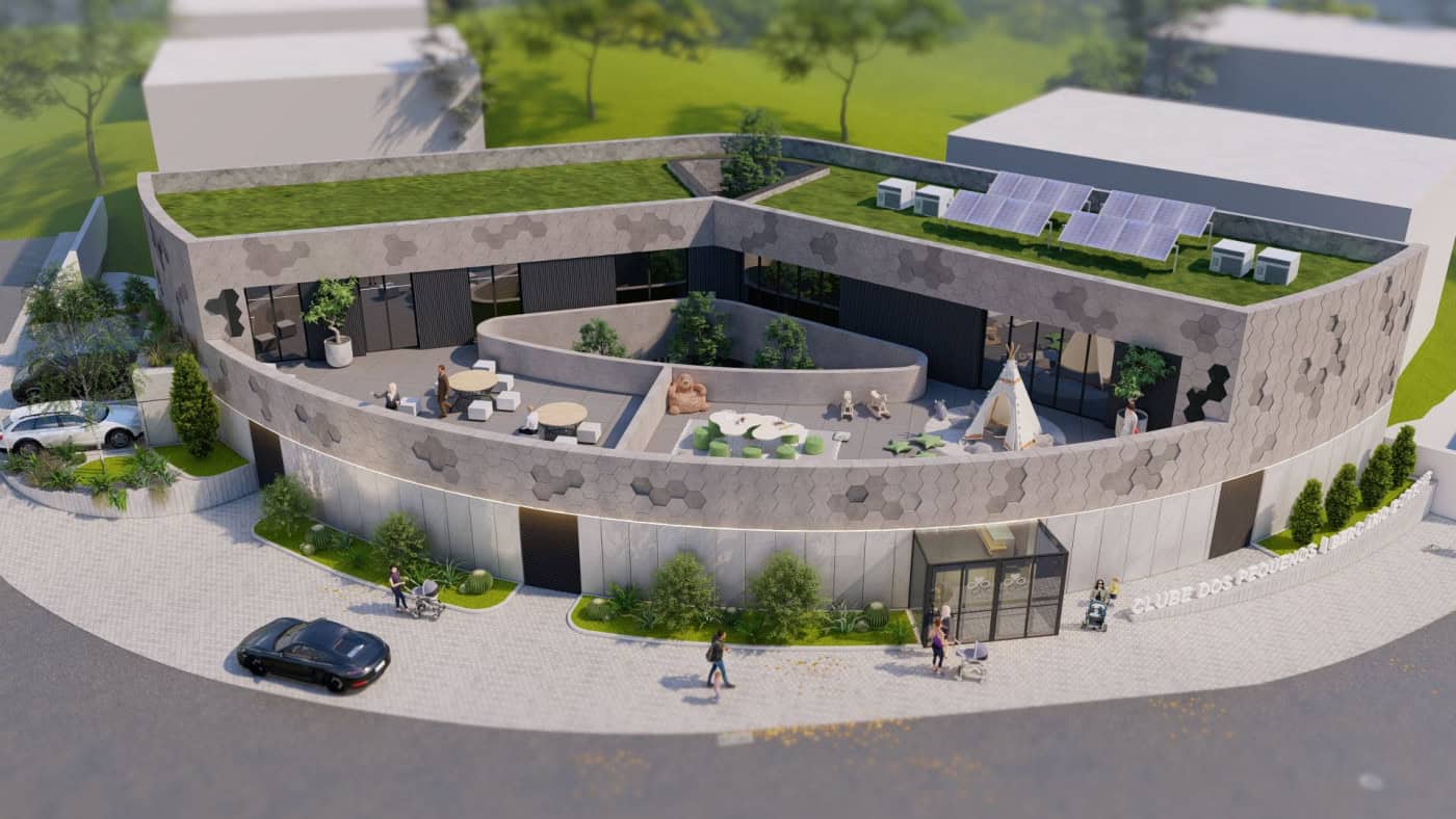 Já arrancaram as obras do Clube dos Pequenos. A nova creche de Braga