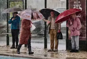 Braga é um dos quatro distrito sob aviso amarelo devido à chuva