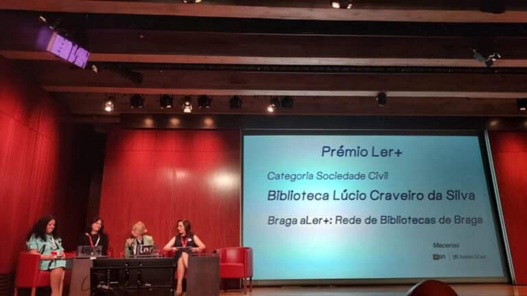 Rede de Bibliotecas de Braga recebe Prémio Ler+ 2023