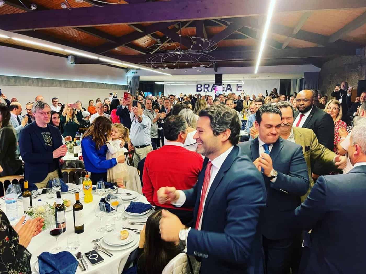 Ventura defende legalidade de jantar-comício em Braga em tempo de pandemia