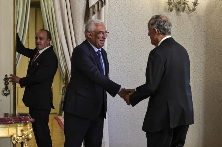 Presidente da República recebeu primeiro-ministro a pedido deste em Belém&nbsp;