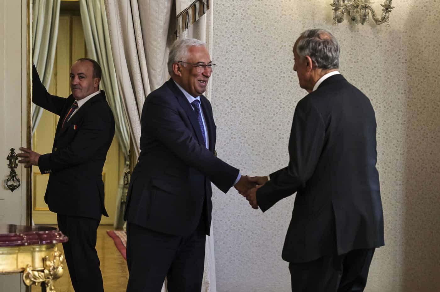 Presidente da República recebeu primeiro-ministro a pedido deste em Belém&nbsp;