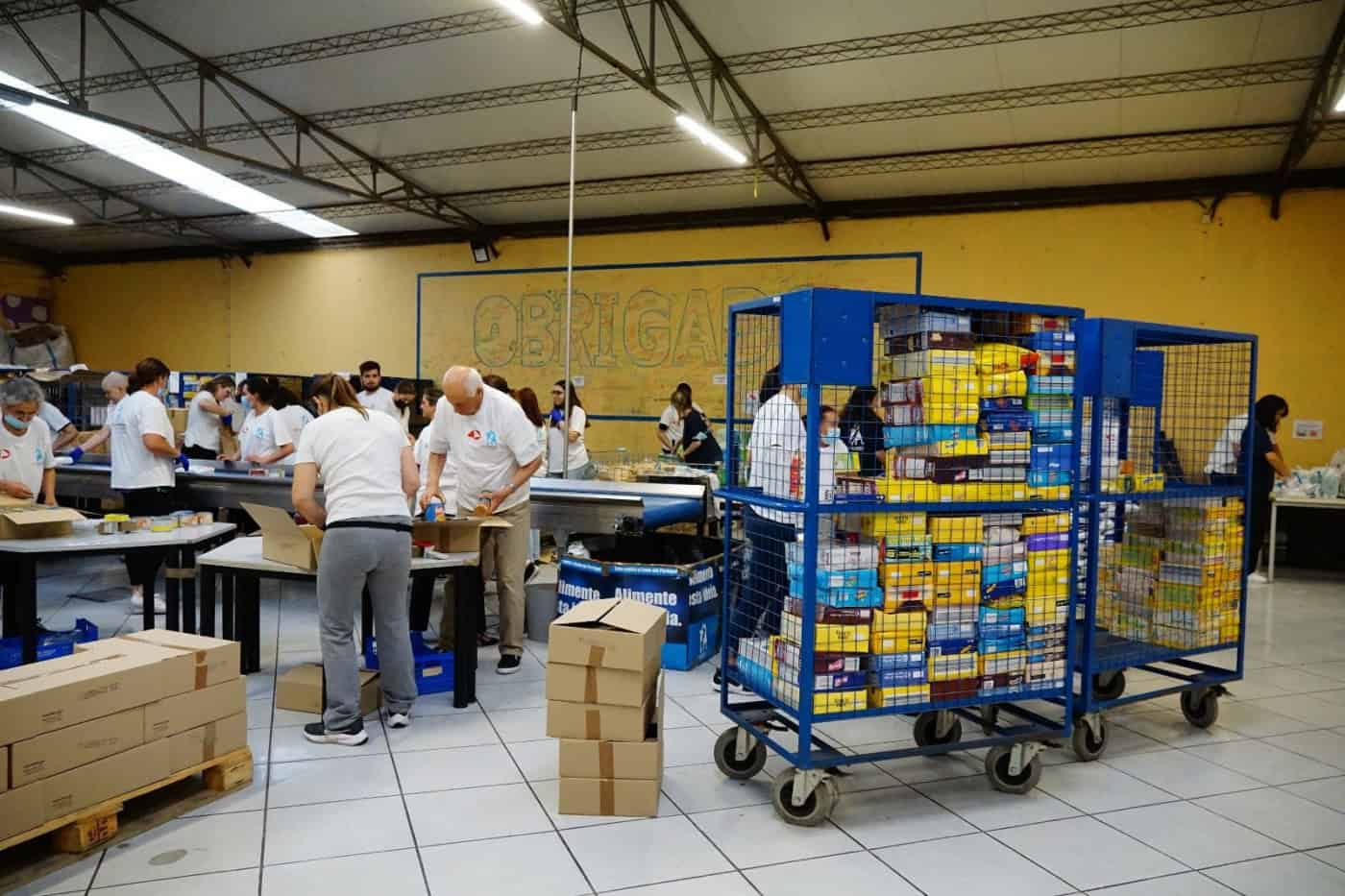 Banco Alimentar de Braga há três anos sem utilizar totalidade de armazém por risco de queda
