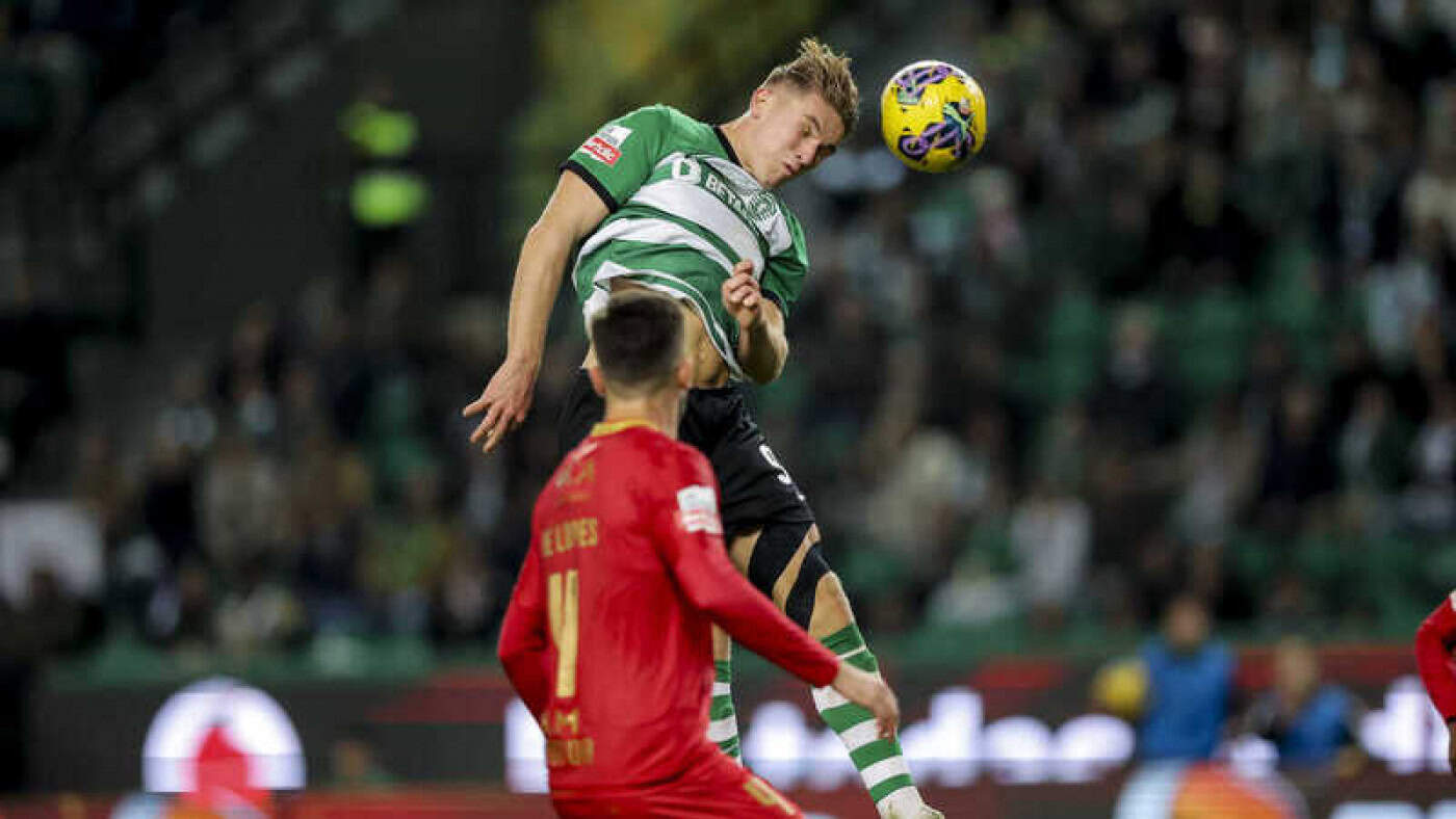 Galos fazem tremer leões mas sucumbem a Gyokeres