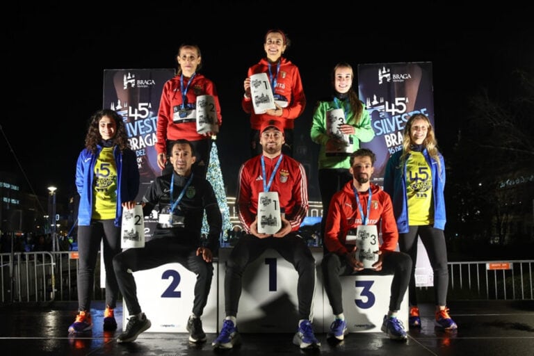 Mariana Machado e André Pereira foram os vencedores da S. Silvestre Braga