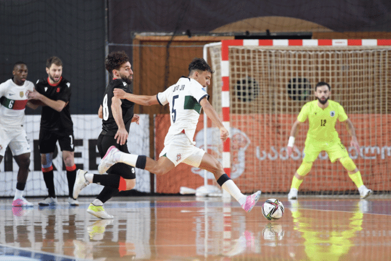 Portugal perdeu com Geórgia no final do apuramento para Mundial de futsal