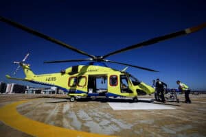 Dois dos quatro helicópteros de emergência do INEM deixam de operar à noite&nbsp;