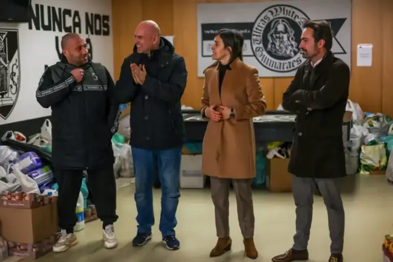 Associação White Angels reúne nove toneladas de bens para famílias carenciadas