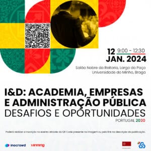 UMinho acolhe esta sexta-feira iniciativa 'Portugal 2030 I&D Academia e Empresa'