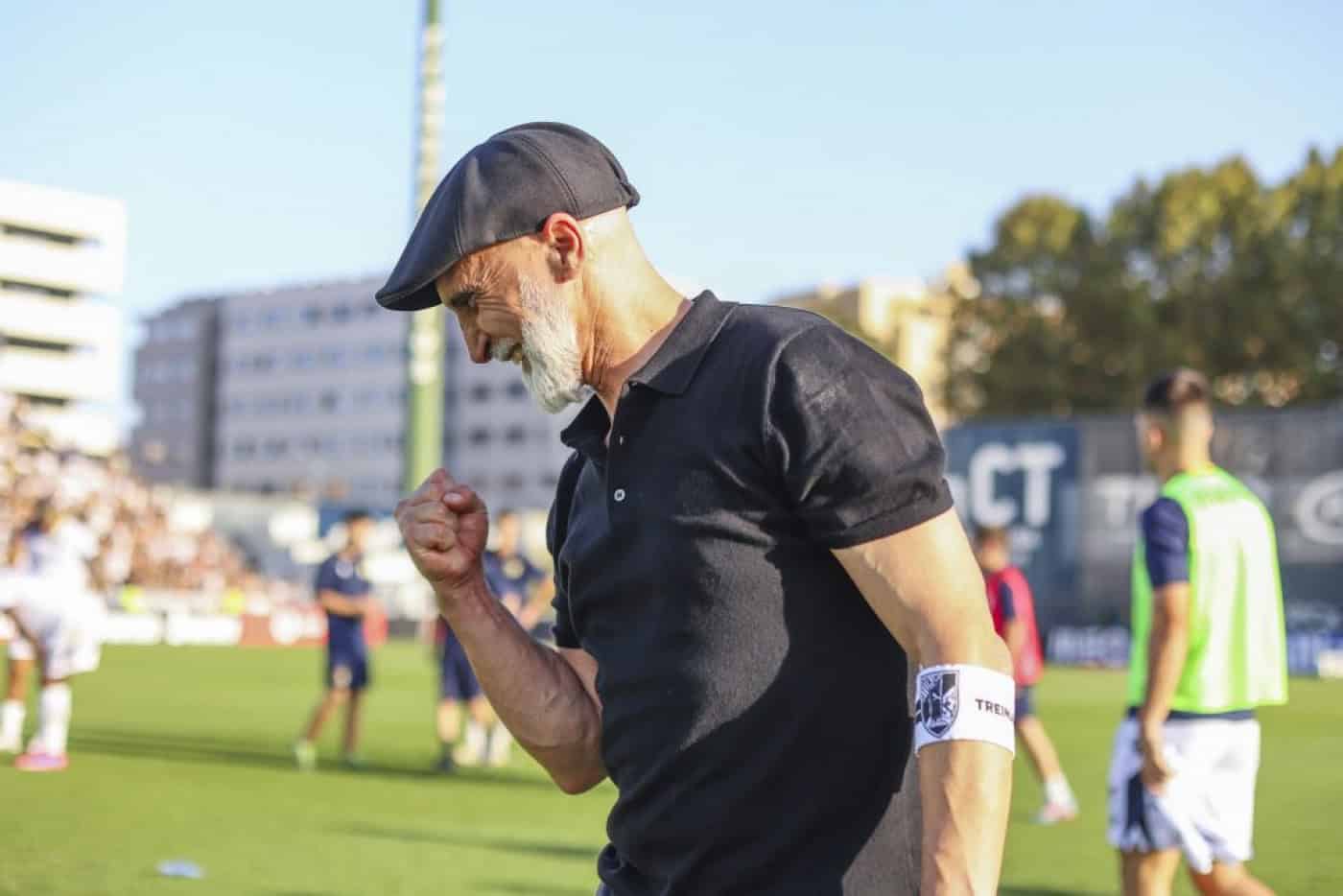 “Acabar a 1.ª volta com 33 pontos é o objetivo e o foco”