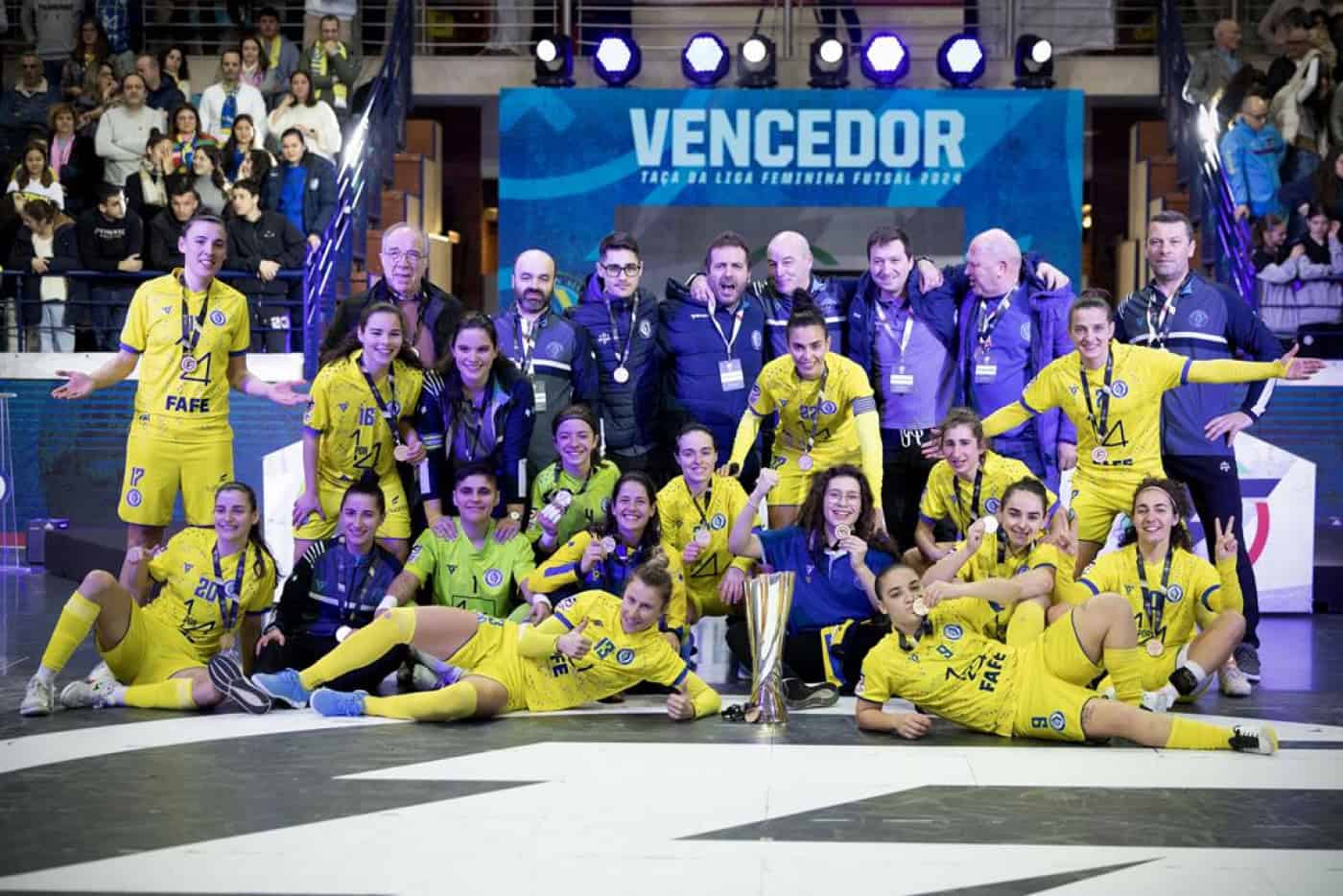 Nun’Alvares conquista Taça da Liga de futsal