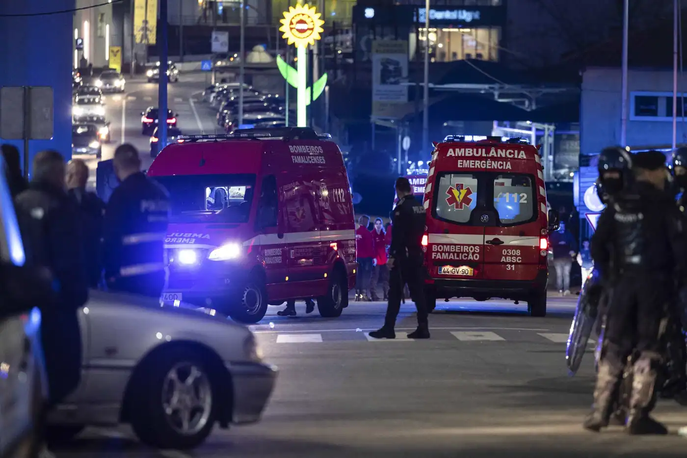 Violência no exterior do Estádio Municipal de Famalicão faz pelo menos um ferido&nbsp;