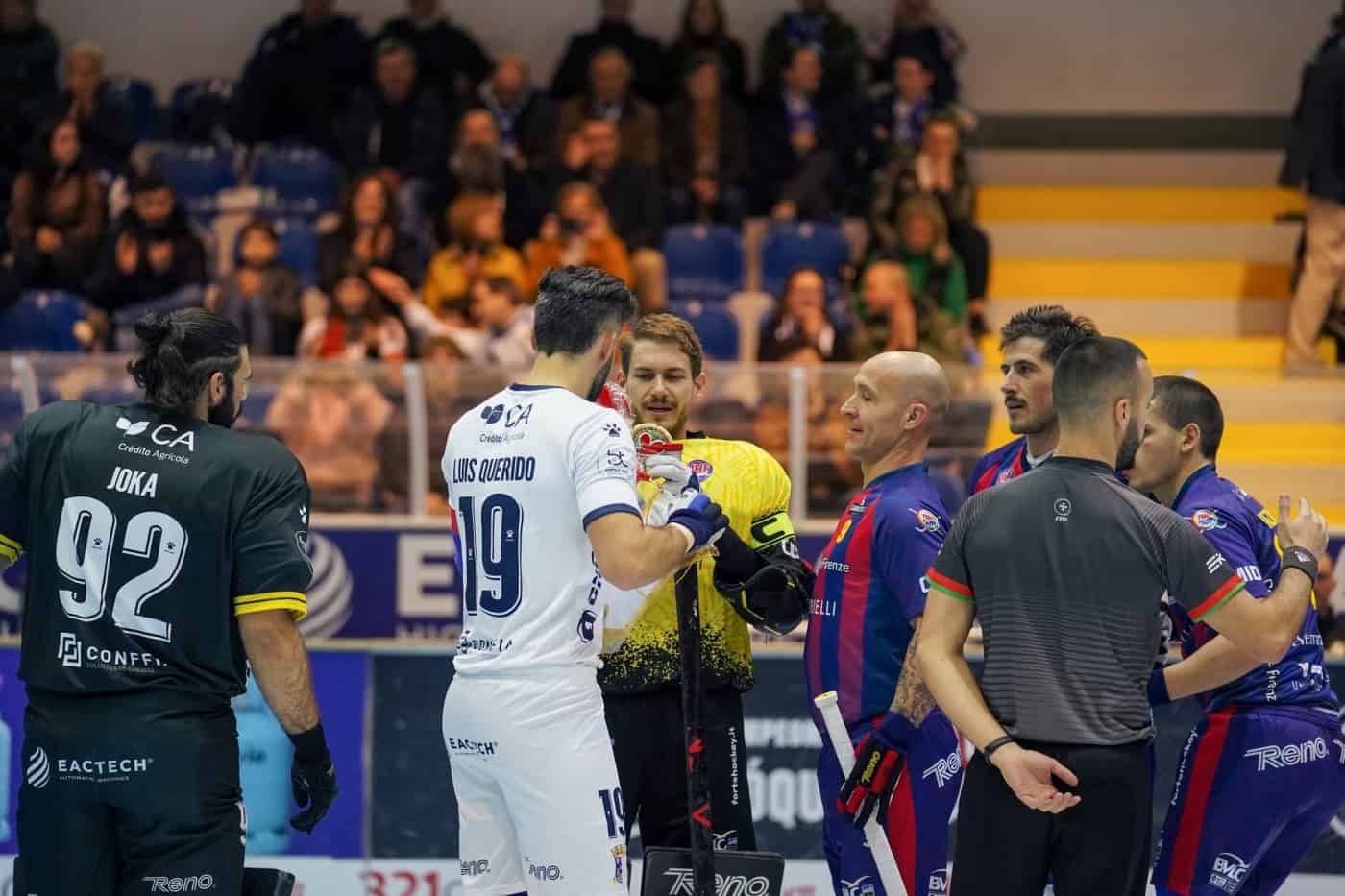 OC Barcelos vence em Itália e defronta Benfica nos quartos de final da Liga dos Campeões