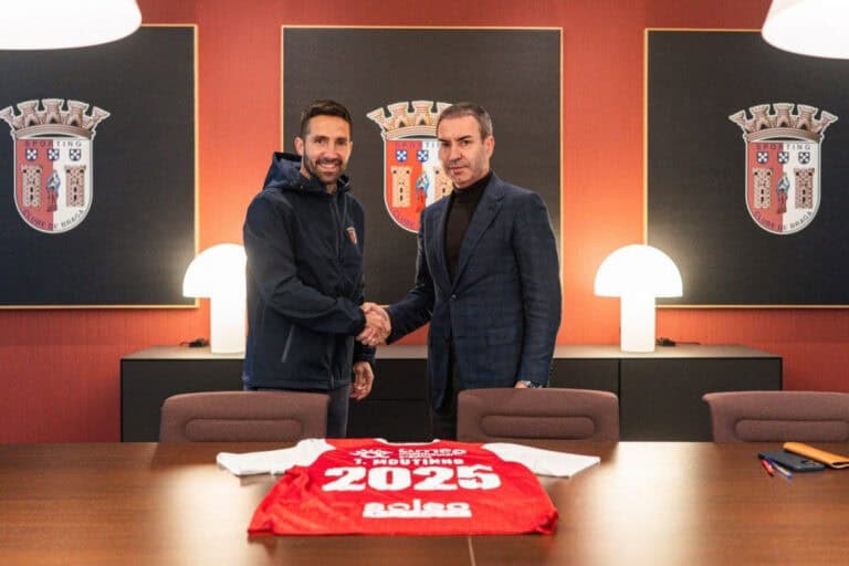 João Moutinho renova contrato com SC Braga por mais uma época
