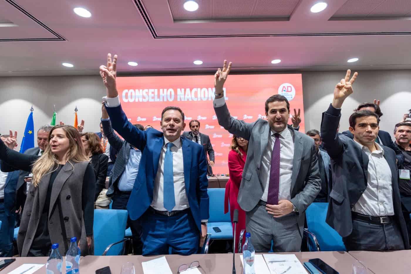 Montenegro em Braga para comício da AD no Altice Forum