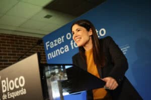 BE. Mariana Mortágua participa em comício na noite desta quarta-feira em Braga