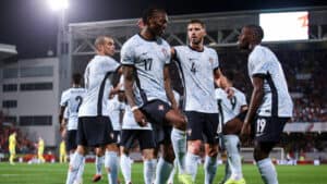 Portugal vence Suécia no primeiro jogo de preparação para o Euro2024&nbsp;