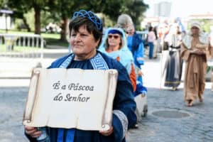 Cortejo&nbsp;Bíblico "Páscoa Hebraica" percorreu ruas da cidade de Famalicão