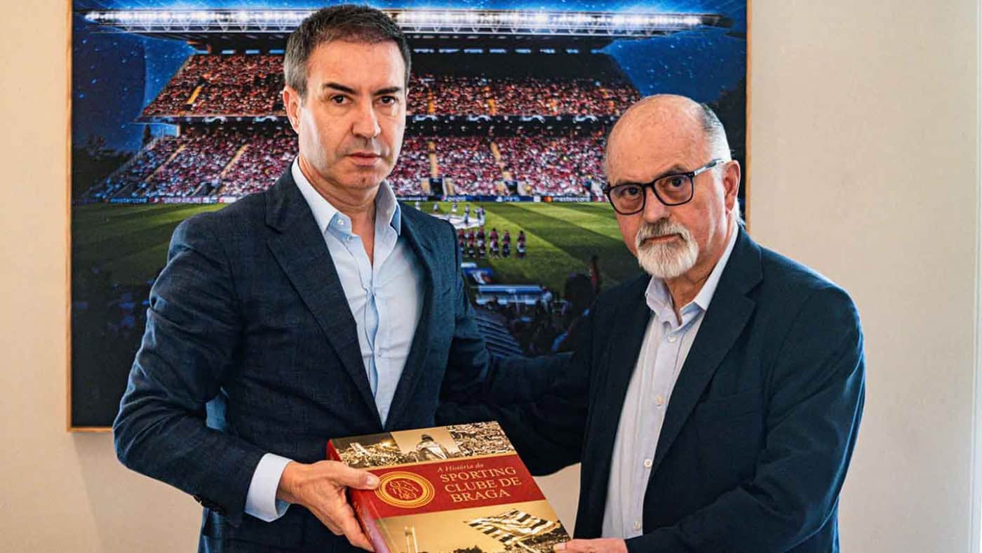 António Salvador apresenta Cidade Desportiva a Mesquita Machado