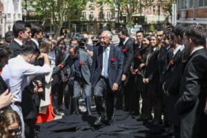 Estudantes em Coimbra pediram a palavra para falar da Palestina e Marcelo deu