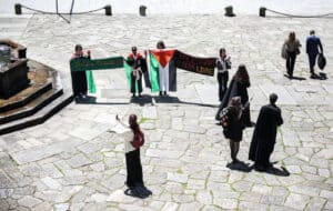 Reitor: "Protesto é natural. Situação em Gaza não pode deixar nenhum ser humano indiferente"