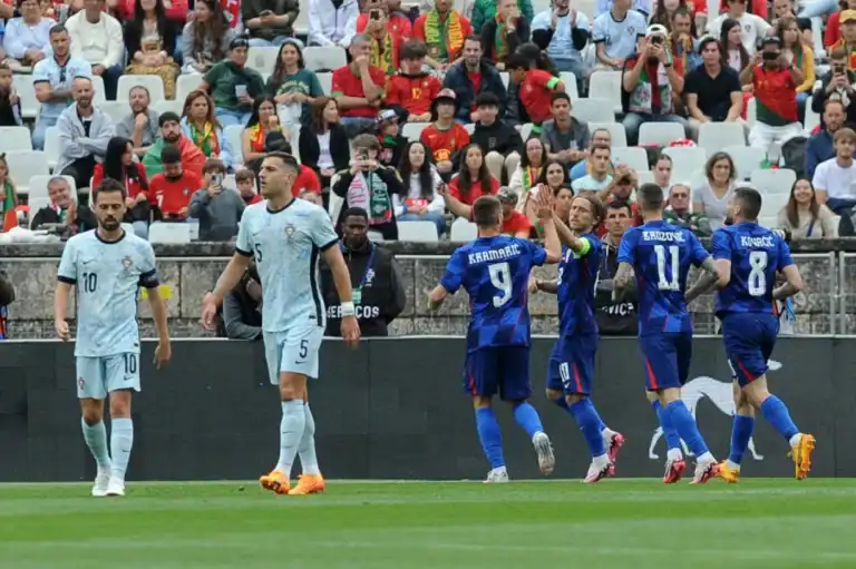 Portugal perde particular frente à Croácia