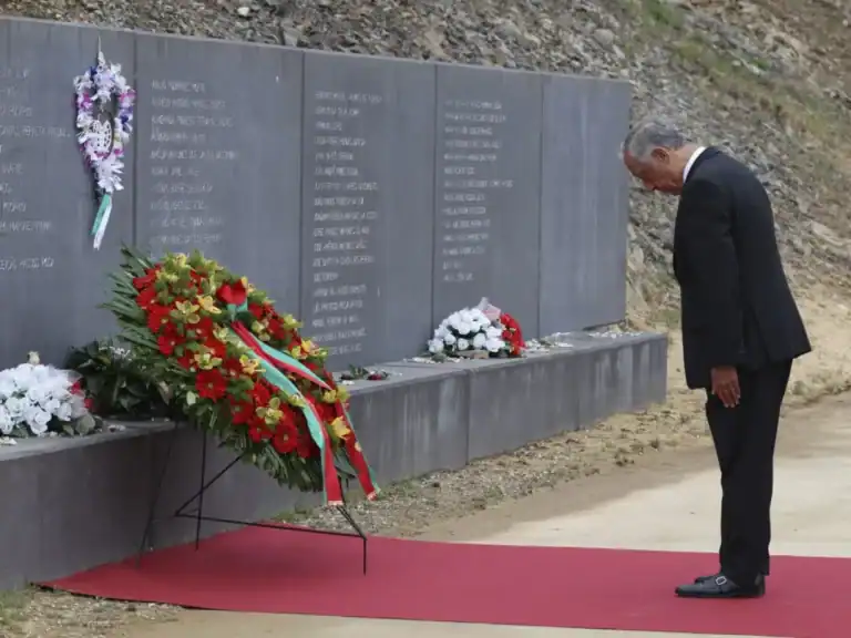 Presidente da República presta homenagem a vítimas dos incêndios de 2017
