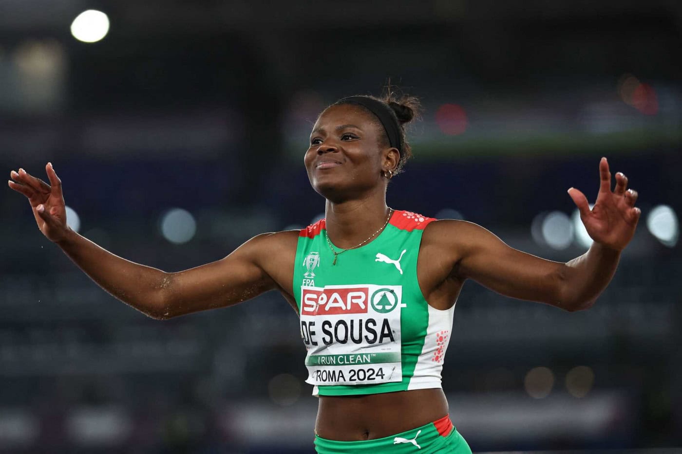 Agate Sousa conquista bronze no salto em comprimento dos Europeus de atletismo&nbsp;