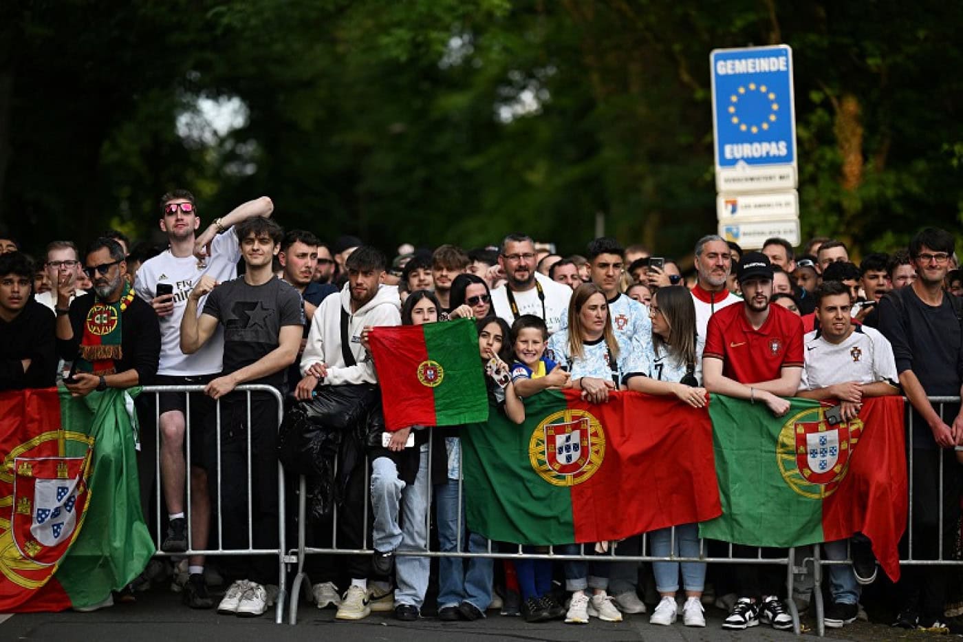 Portugal cumpre primeiro treino na Alemanha em sessão aberta