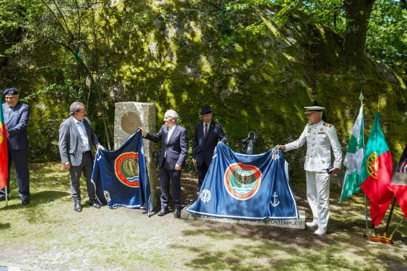 Memorial de Homenagem aos Fuzileiros do Minho inaugurado na Penha