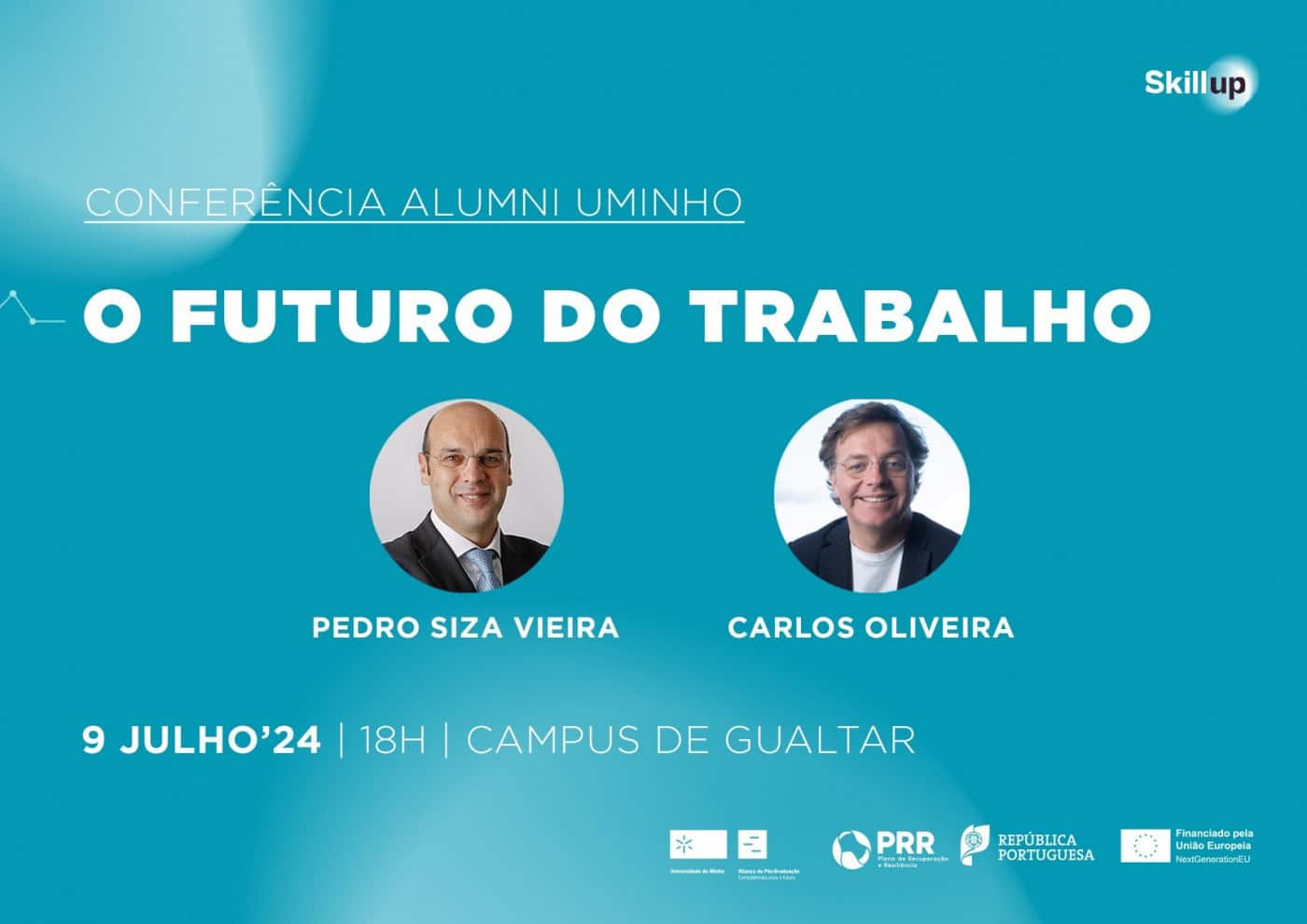 Siza Vieira e Carlos Oliveira debatem futuro do trabalho na UMinho