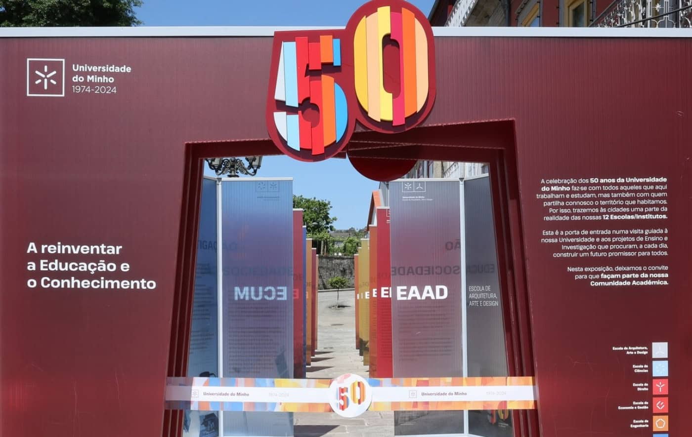 Exposição da UMinho dedicada aos 50 anos já está em Paredes de Coura
