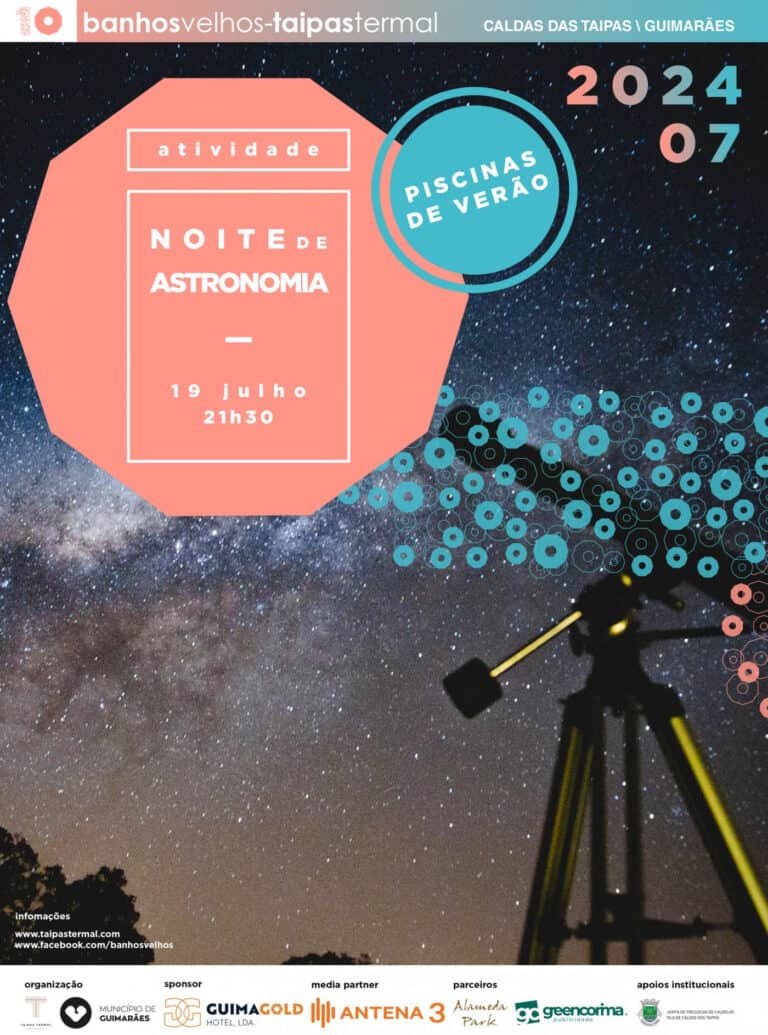 Banhos Velhos apresentam noite de astronomia nas piscinas das Taipas