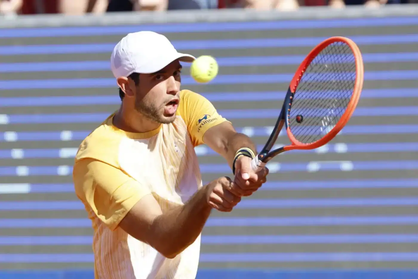 Chuva adia encontro de Nuno Borges em Paris'2024