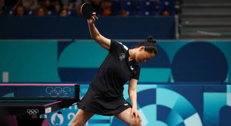 Fu Yu eliminada na segunda ronda de singulares do ténis de mesa