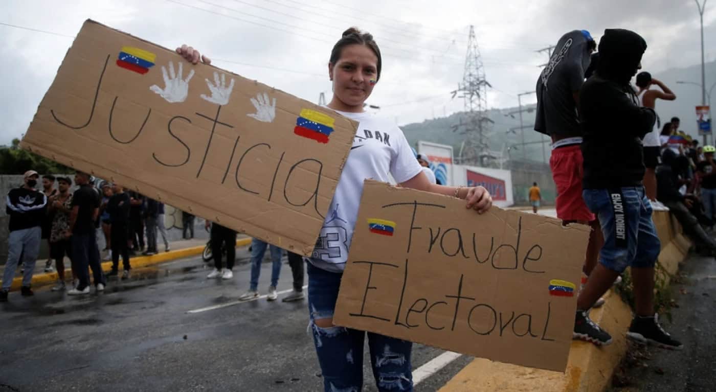 Quase 750 detidos nos protestos contra reeleição de Maduro na Venezuela