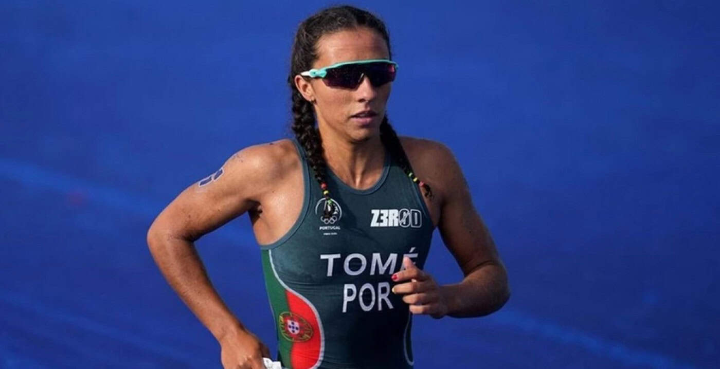 Maria Tomé termina em 11.º no triatlo, Melanie Santos foi 45.ª em Paris2024