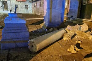 Padrão de Creixomil vandalizado em Guimarães