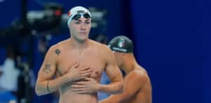 Paris2024. Nadador português Diogo Ribeiro nas meias-finais dos 50 metros livres