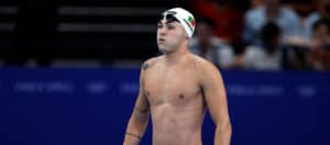 Diogo Ribeiro falha meias-finais dos 100 metros mariposa dos Jogos Olímpicos