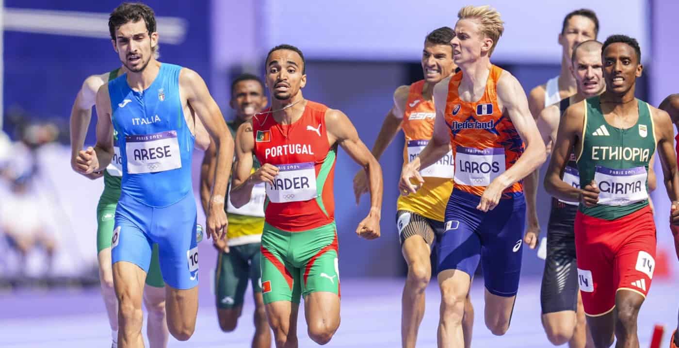 Isaac Nader apura-se para as meias-finais dos 1.500 metros de Paris2024