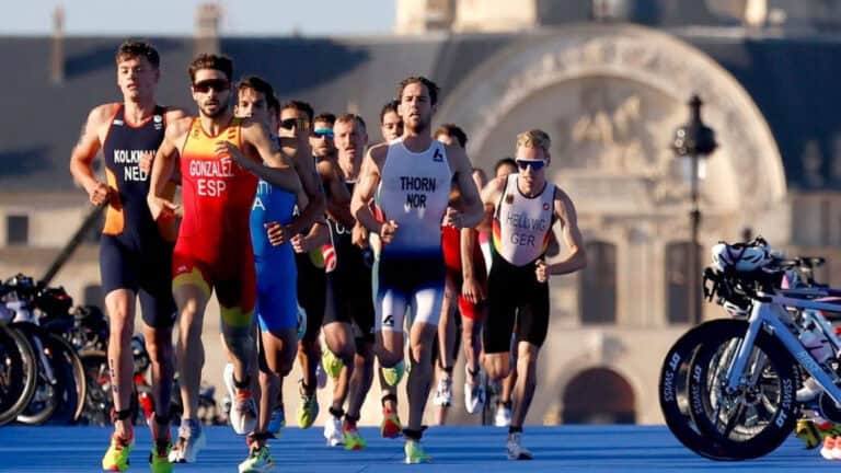 Paris2024: Portugal consegue quinto lugar na estafeta mista de triatlo&nbsp;