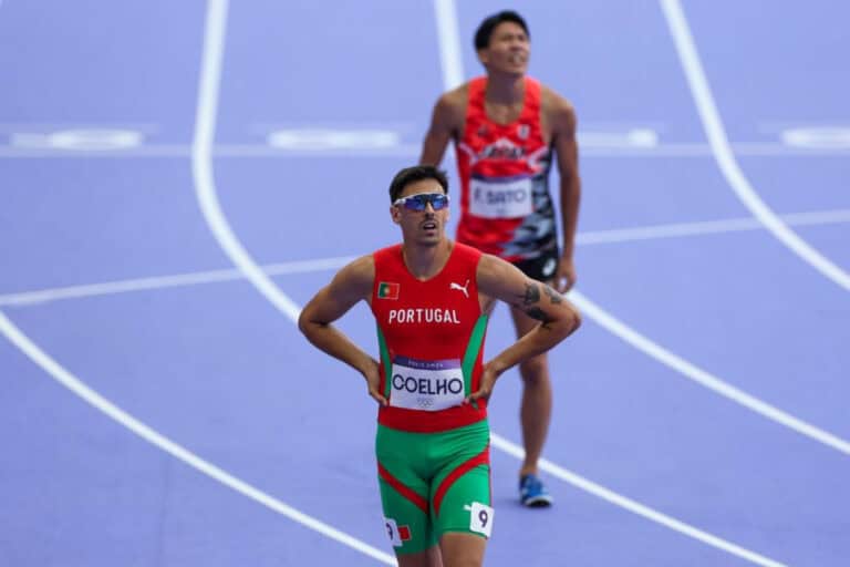 João Coelho 'cai' nas repescagens dos 400 metros em Paris2024&nbsp;