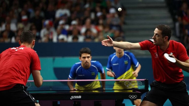 Paris2024. Portugal eliminado pelo Brasil na primeira ronda de ténis de mesa